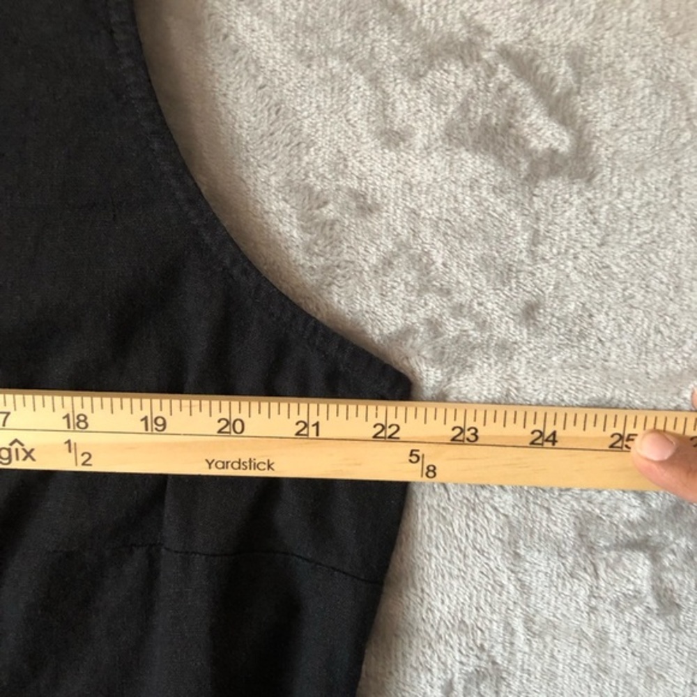 Sleeveless‎ Linen Blend Floral Dress Size 22W Knee Length Premier International - Picture 12 of 15